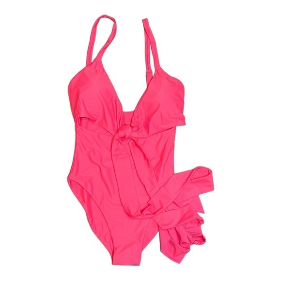 Citrine Swim Amelia One Piece in Dark Coral NWT - Picture 2 of 5